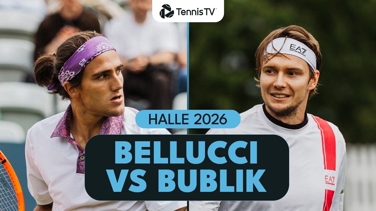 Mattia Bellucci SHOCKS Defending Champ Alexander Bublik 🔥 | Halle 2026 Highlights