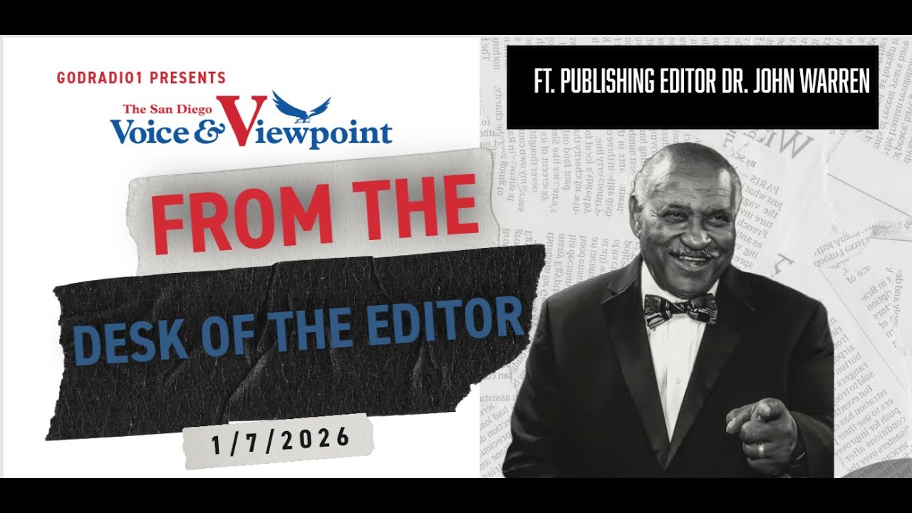 From the Desk of the Editor 1/7/26