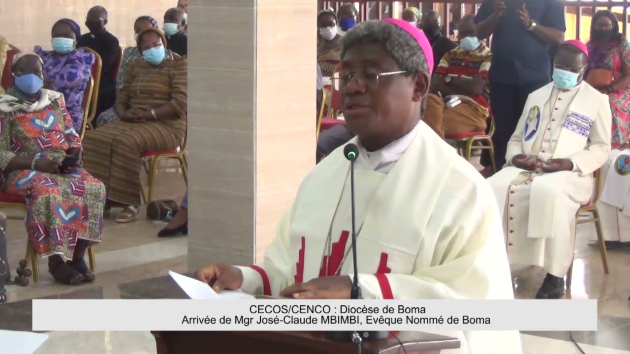 Diocèse de Boma RDC: Arrivée à Boma de Mgr José Claude MBIMBI Evêque Nommé de Boma