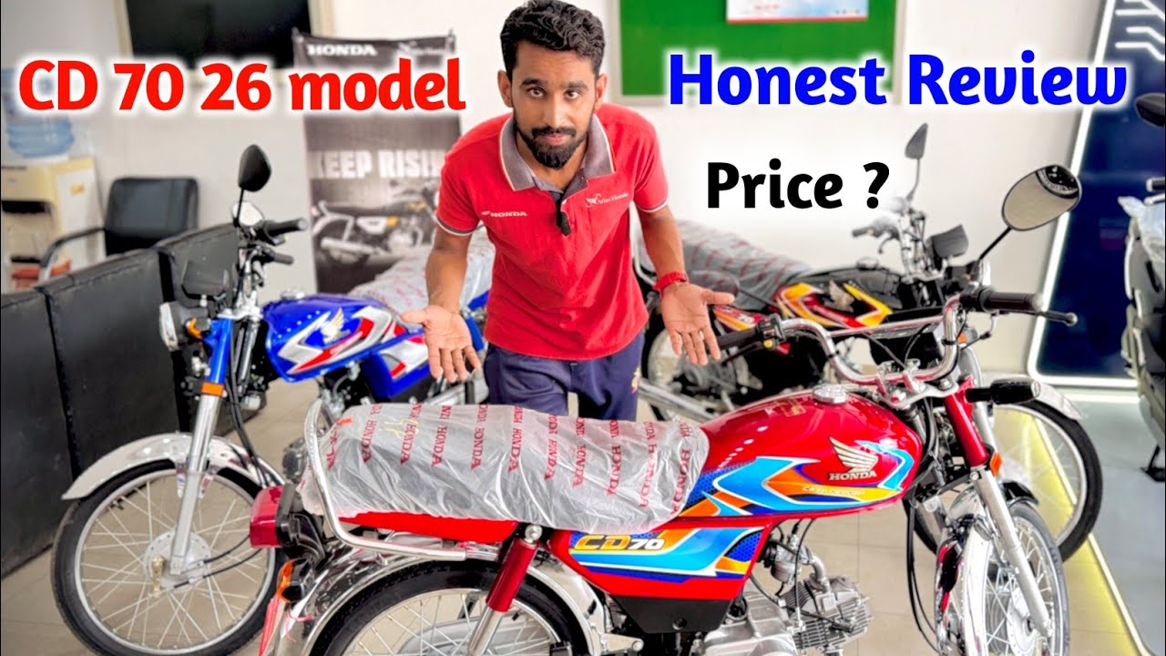 Honda CD 70 2026 Model Honest Review || All Colours Price Detail