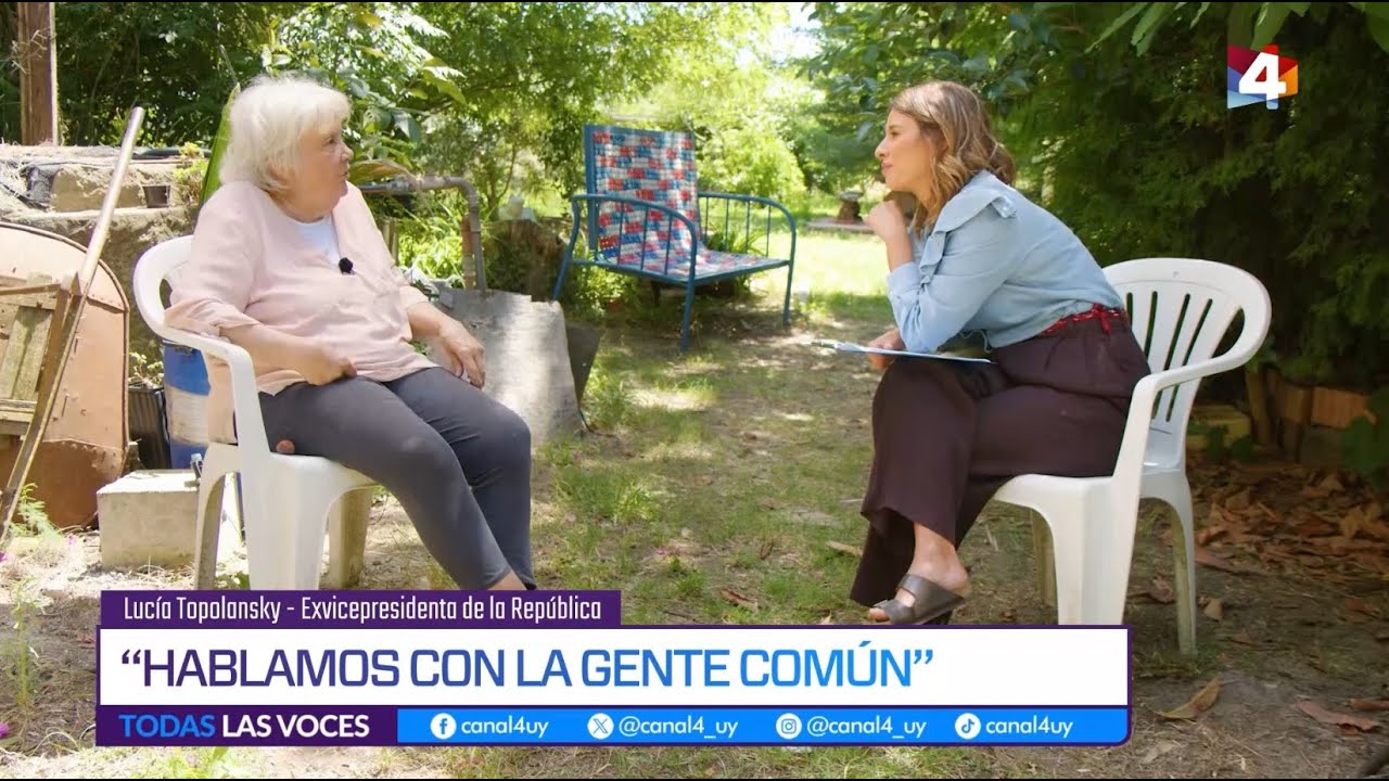 Todas las voces - Entrevista exclusiva con Lucía Topolansky