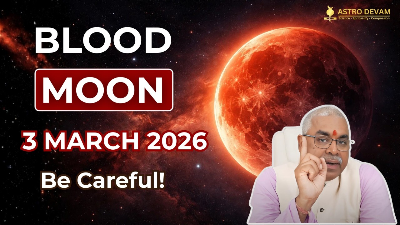 The Most POWERFUL Moon of 2026! Lunar Eclipse 2026 Time & Date | Blood Moon March 2026 English