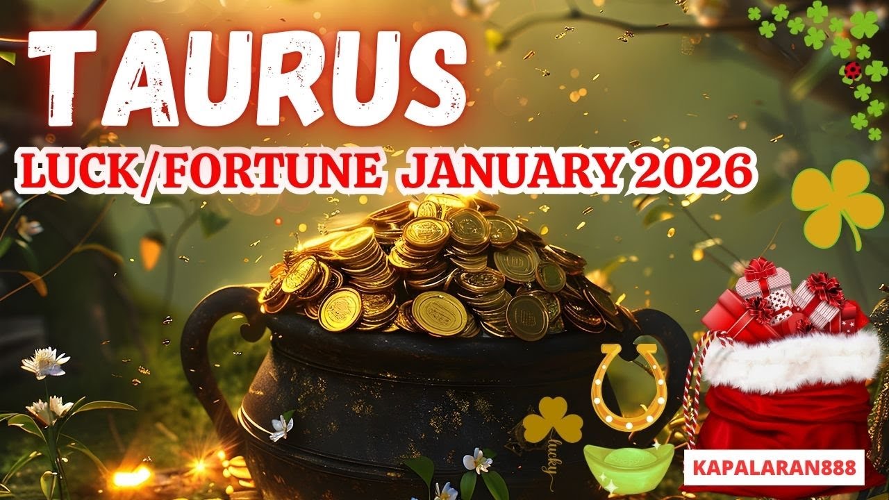 ONCE IN A LIFETIME OPPORTUNITY! TAURUS LUCK/FORTUNE/MONEY JANUARY 2026 #KAPALARAN888 TAGALOG TAROT