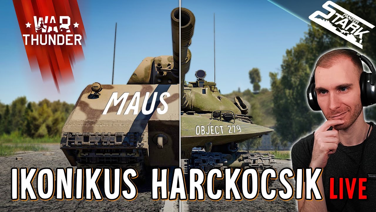 Ikonikus HARCKOCSIKKAL a Csatamezőn - War Thunder 