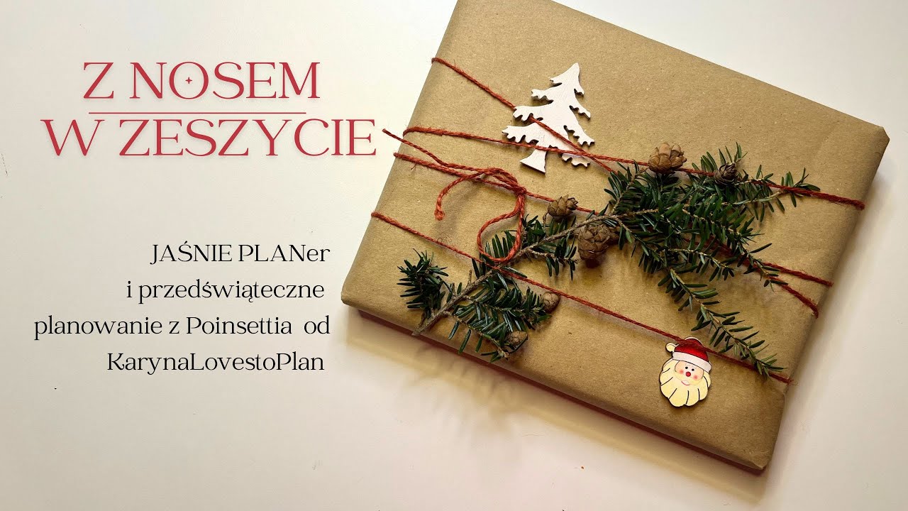 JAŚNIE PLAN czyli kolejny ciekawy polski planer | przedświąteczne planowanie w Common Planner