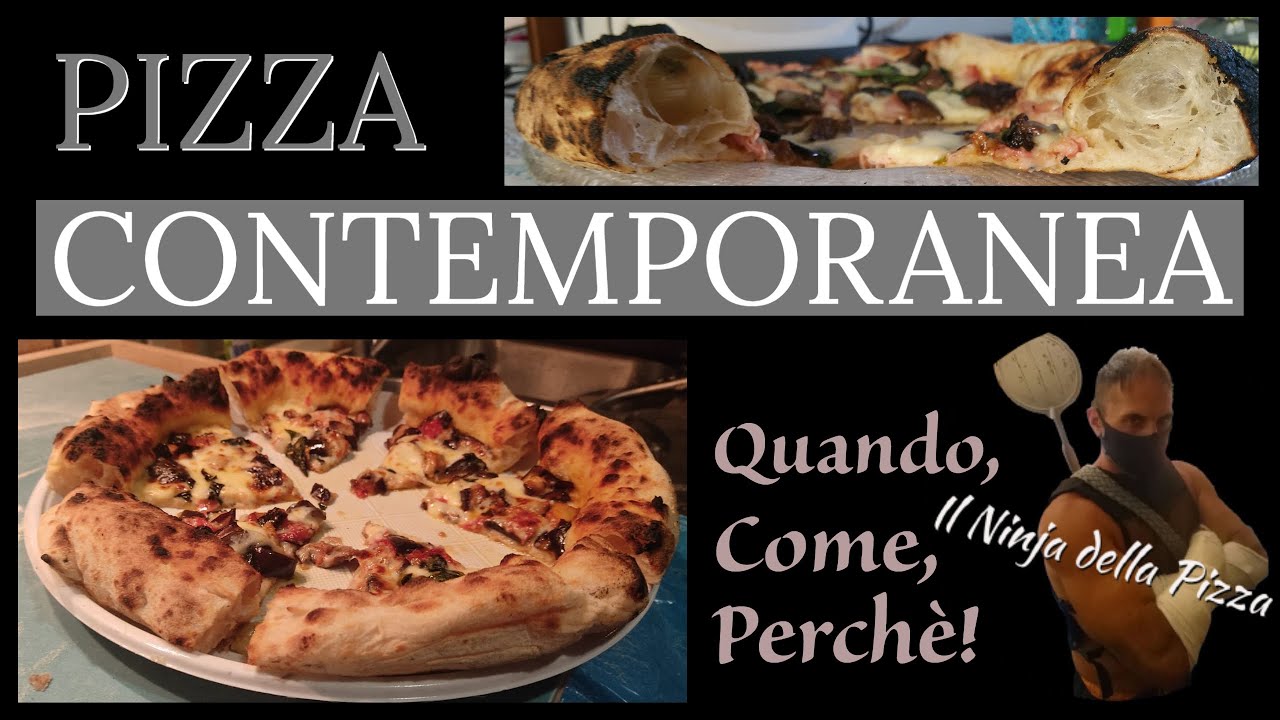 PIZZA CONTEMPORANEA - Con impasto DIRETTO!