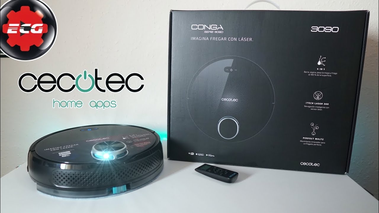 Conga serie 3090 friega con láser