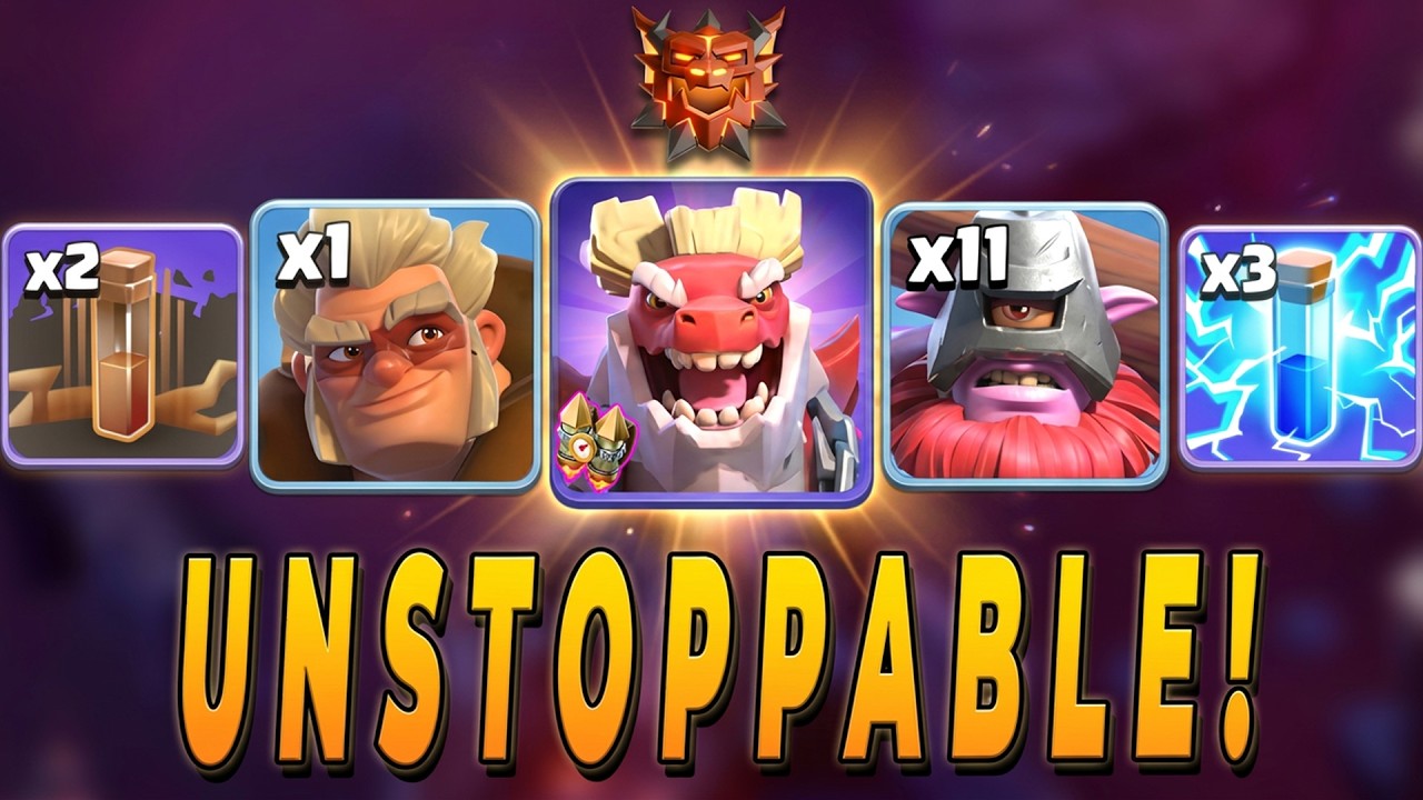 Easy Three-Star Ground Strategy | ZapQuake Throwers Legend1 Attack Strategy | Clash of Clans