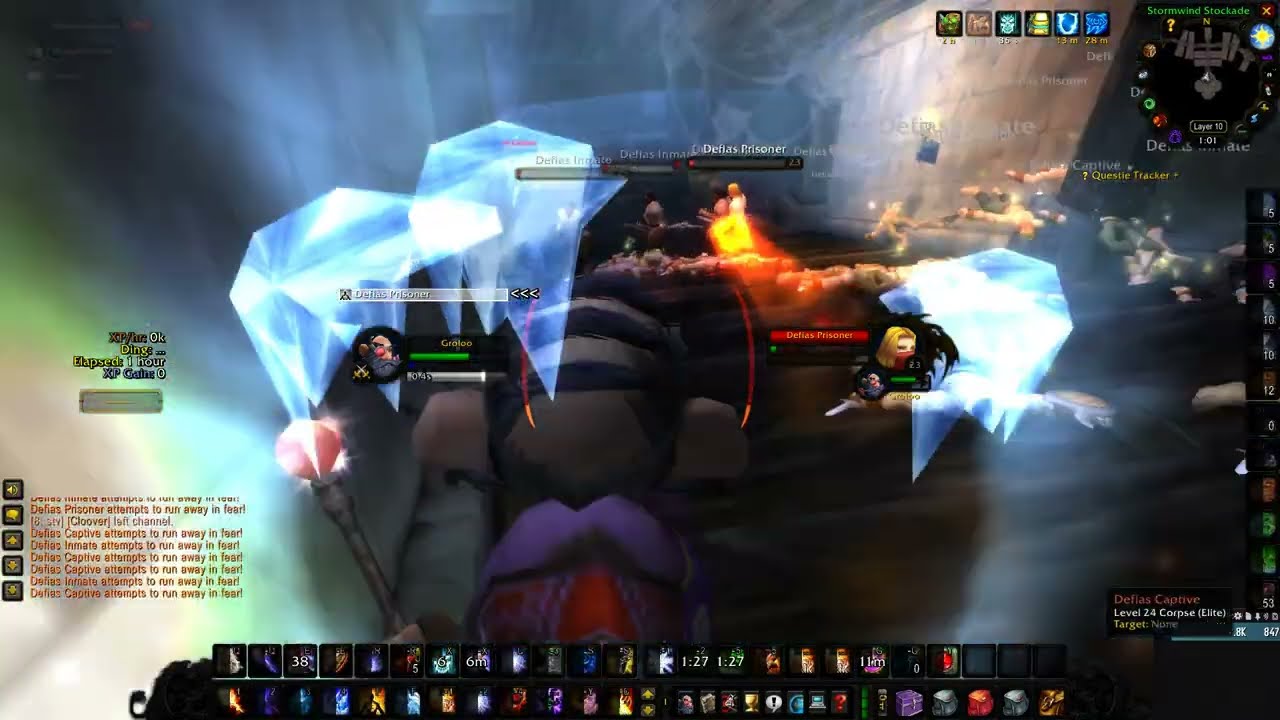 Mage Stockade boost at 40 80+ mobs under 13 minutes