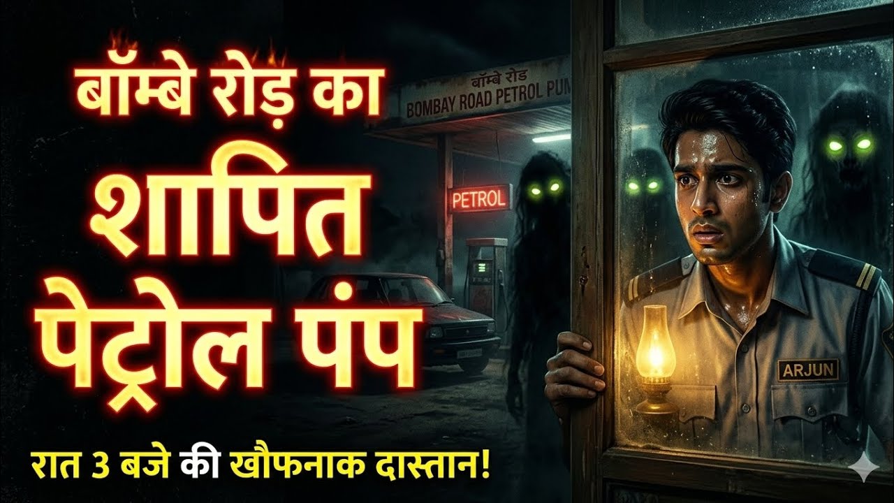 बॉम्बे रोड का शापित पेट्रोल पंप: अर्जुन की खौफनाक रात👻