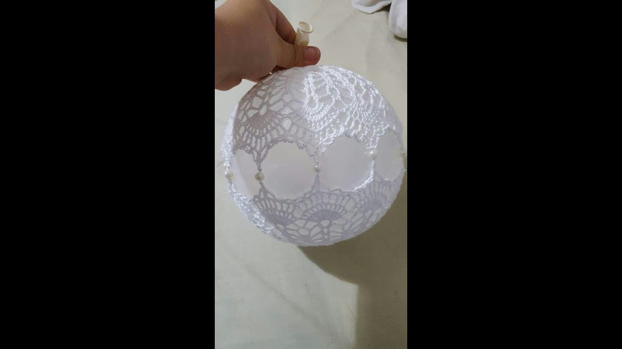 tutorial crochet navidad 2018 adornos bola 3