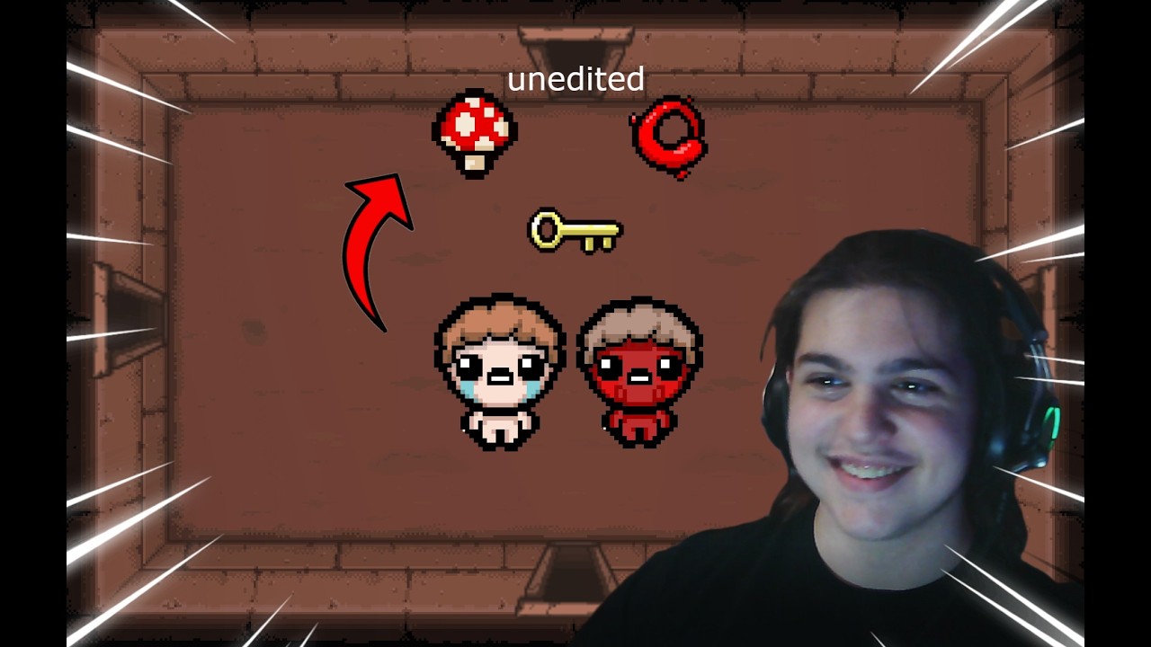 (unedited) Нормален run с Jacob and Esau в The Binding of Isaac Repentance+