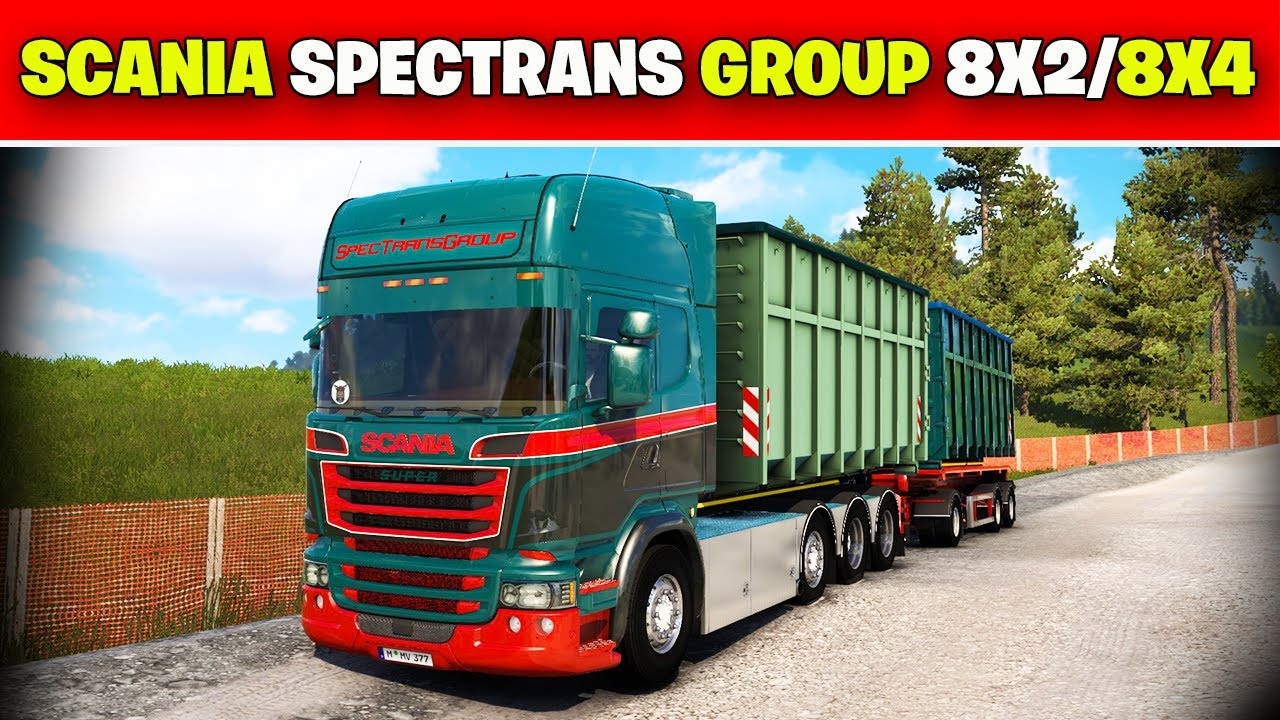 🚛 Scania SpectransGroup 8X2/8X4 + Trailer | DER ULTIMATIVE ETS2-MOD F&Uuml;R PROFI-TRUCKER! 🚛