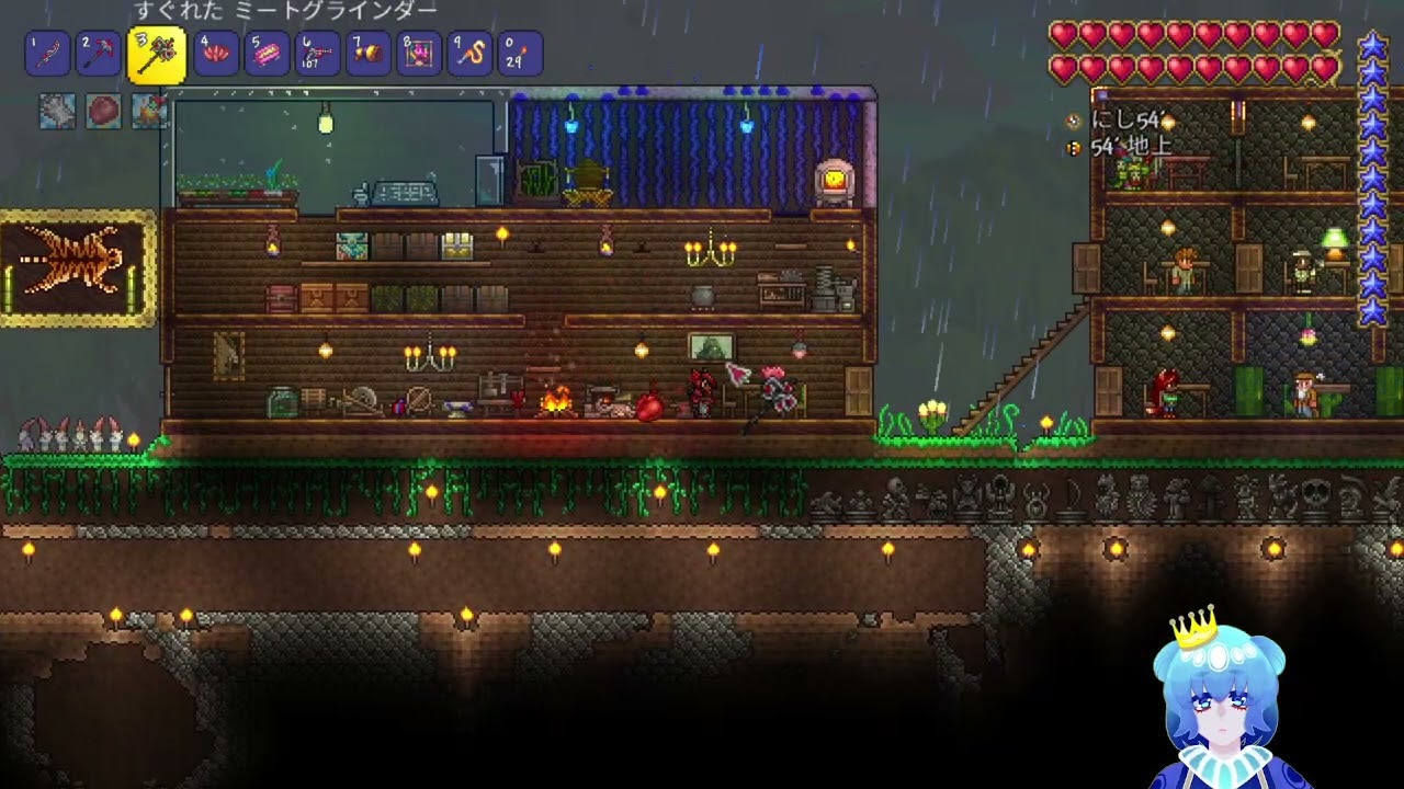 どんどん進めてこう！進め方わかんないけど！！【Terraria】