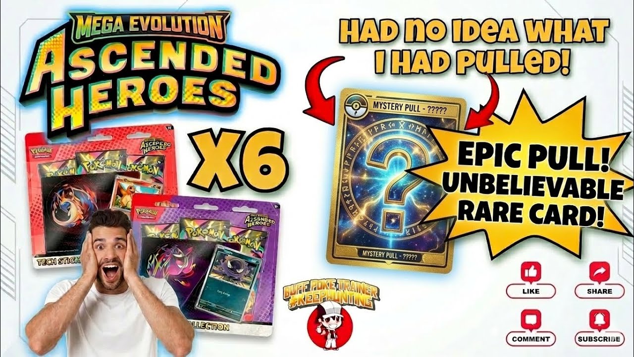 Let's open ascended heroes for the first time! #ascendedheroes #pokemon #SIRPulled #keephunting