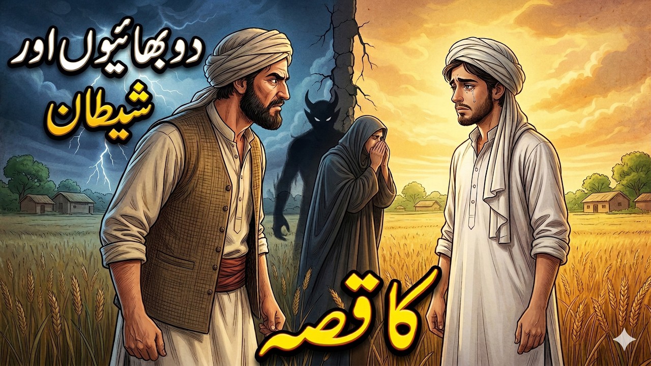 Shaitan Ki Chaal | Bhai Chara Par Hamla | Dil Ko Chune Wali Islamic Story | Sabaq Amoz Kahani