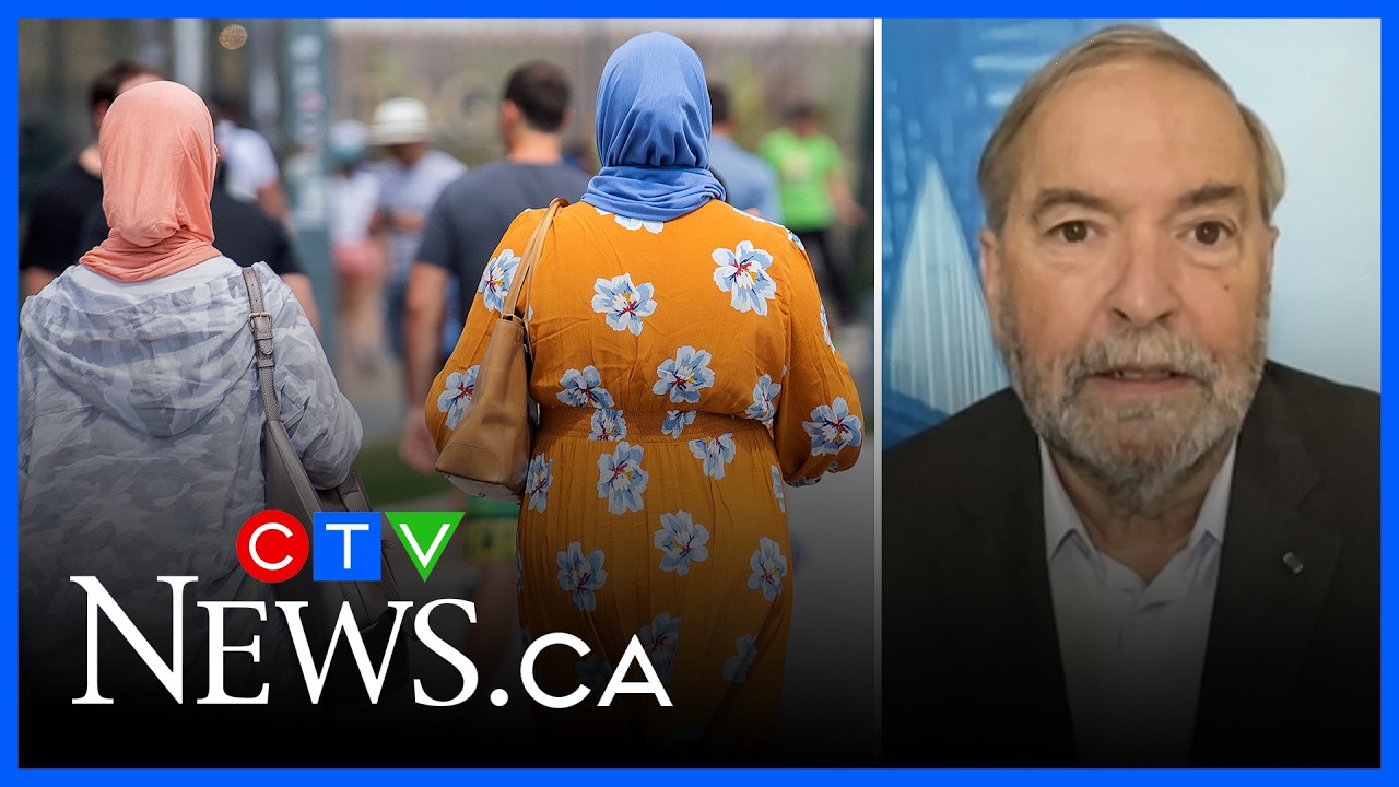 Que. government working to ban public prayer is ‘essentially targeting Muslims’, Mulcair says
