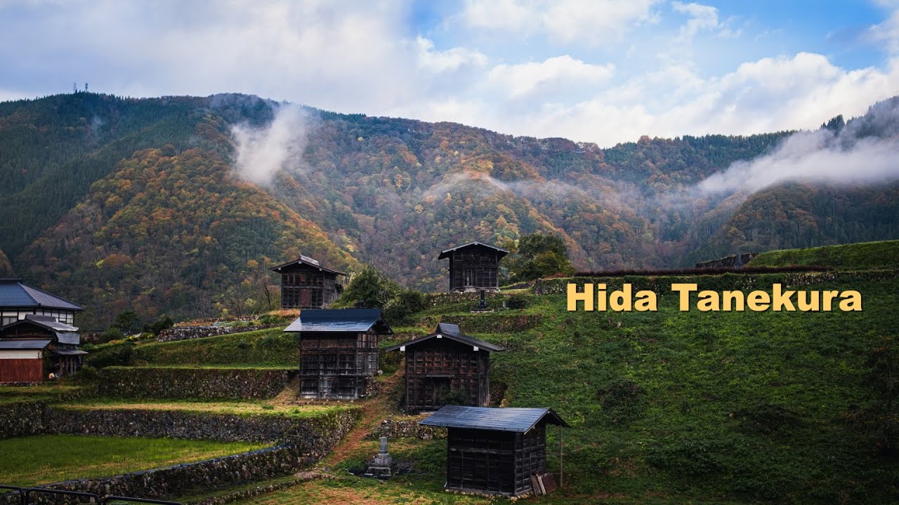【vlog】岐阜県飛騨高山で車中泊/種蔵村でフォトウォーク/ひとり旅