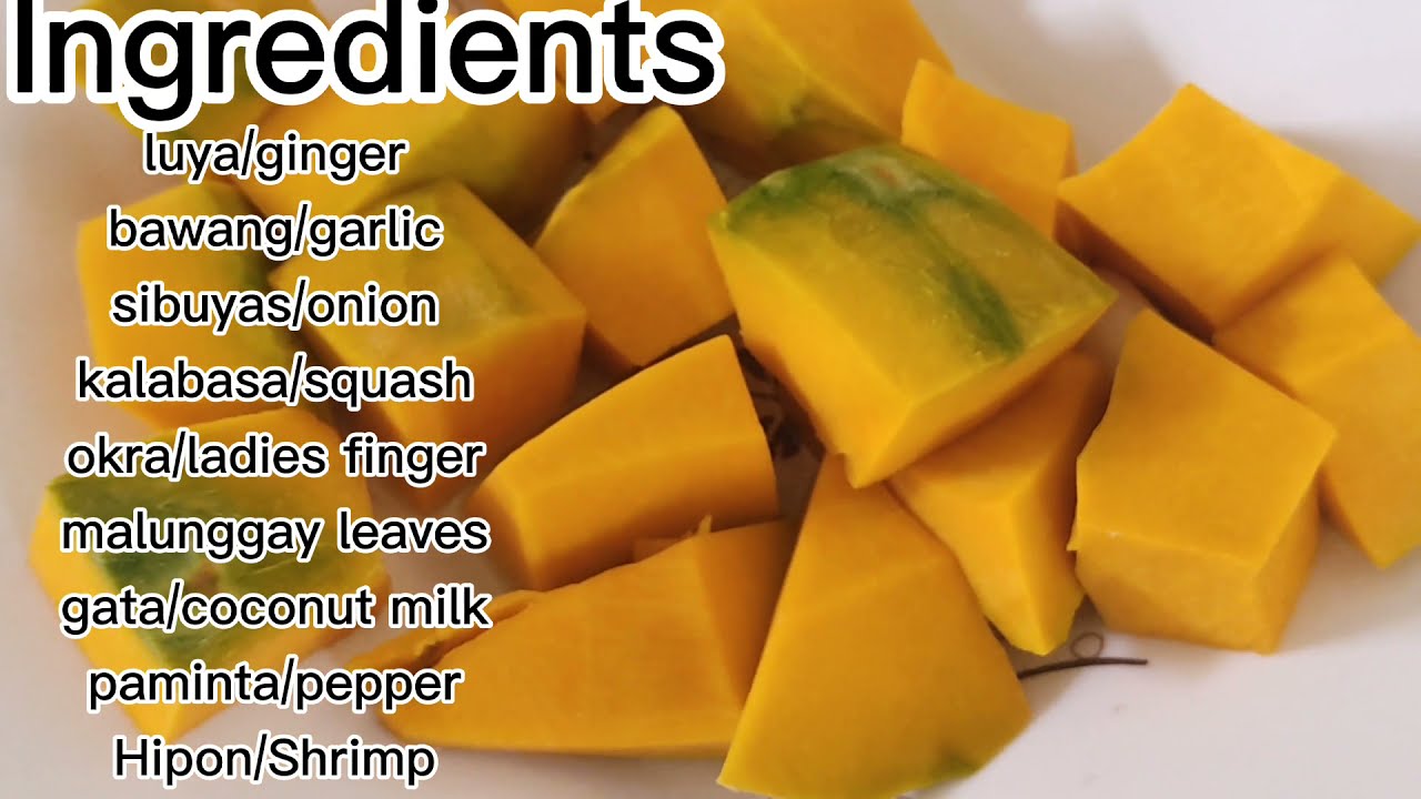 Pano mag luto ng Ginataang gulay w/hipon?How to cook Ginataang Hipon w/Gulay