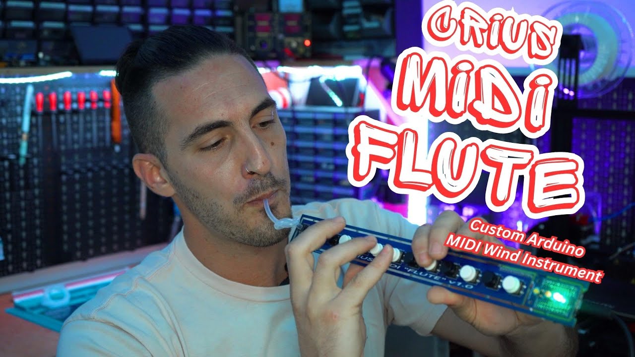 Crius MIDI Flute v1 - DIY Arduino Midi Wind Instrument [part.1]