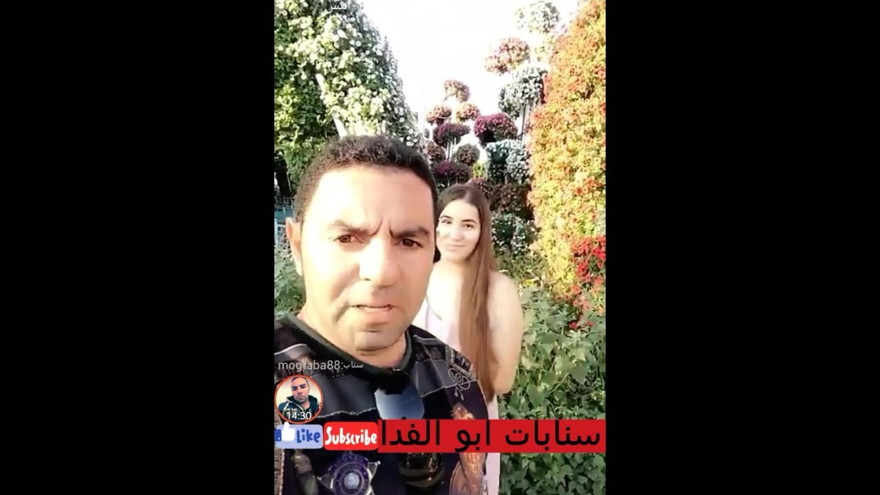 ابو الفدا / رحلته الى دبي وناسه لاكن ناقصه الاعلامية دعاء النمر هههه