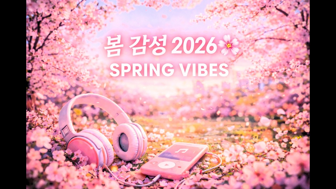 🌸 봄 감성 2026 | 𝐒𝐩𝐫𝐢𝐧𝐠 𝐏𝐥𝐚𝐲𝐥𝐢𝐬𝐭 🌿 설레는 요즘 듣기 좋은 노래 모음 | Study · Cafe · Drive