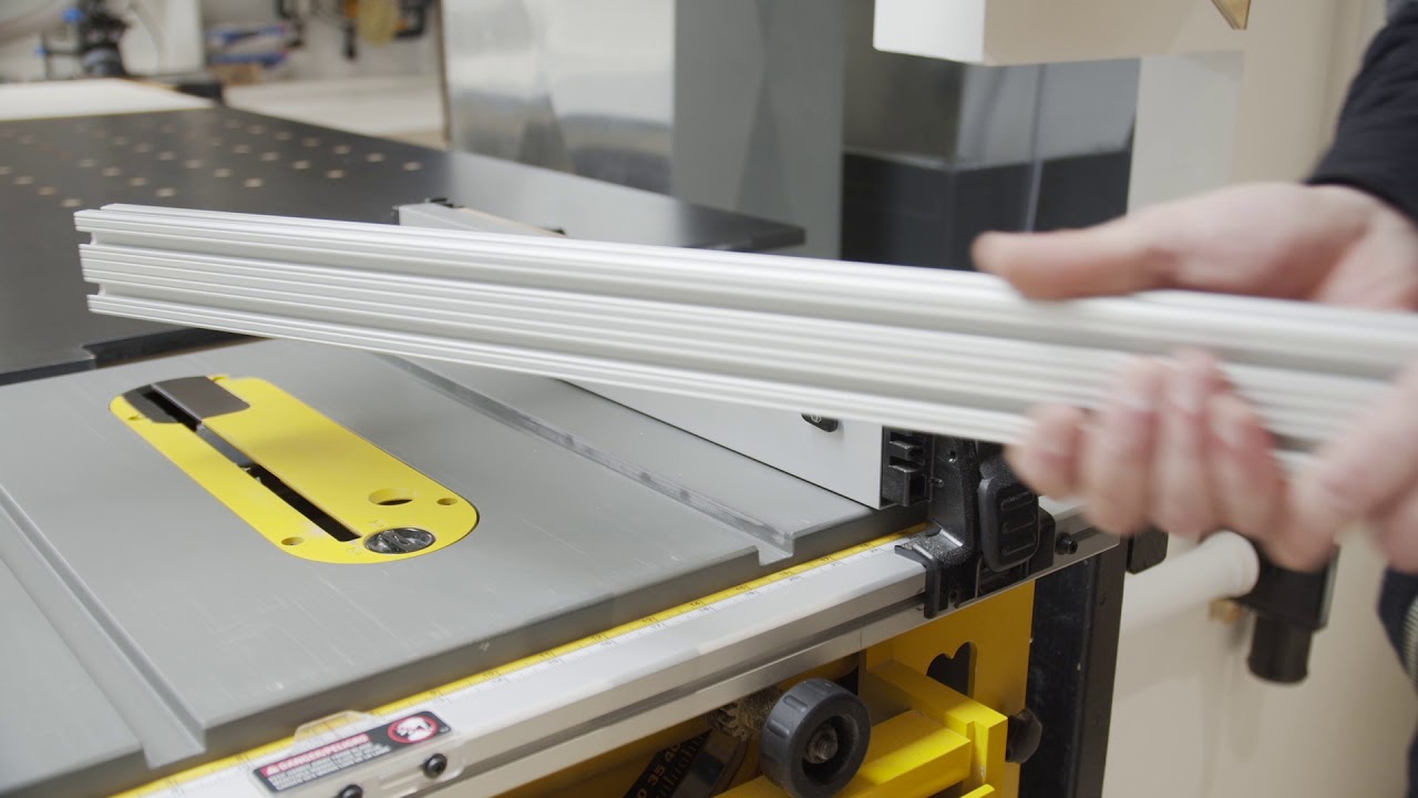 Extend your TableSaw Fence for Straighter Cuts - 80/20