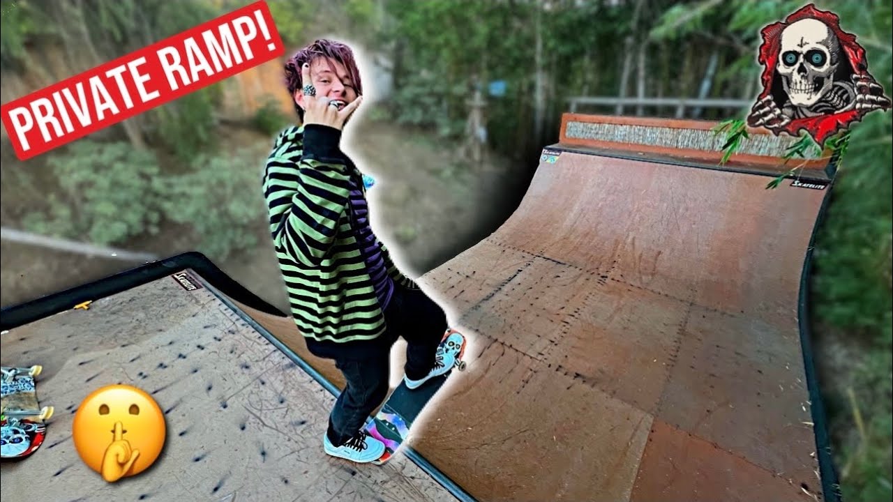 Steve Caballero’s Private Ramp 🤫🤯