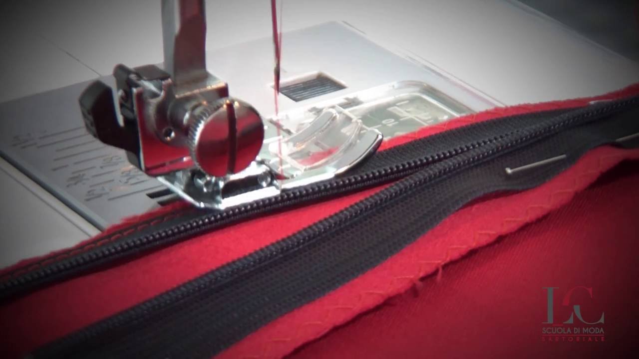 Come cucire la  cerniera  invisibile
