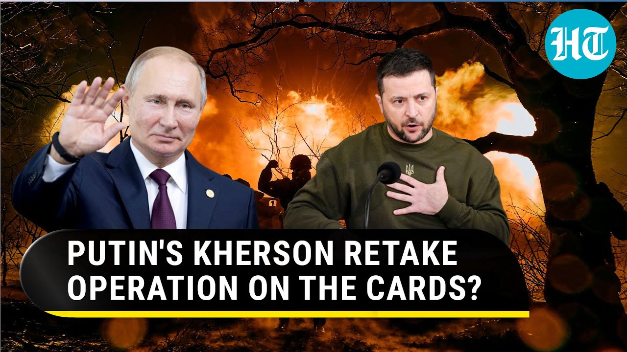 Putin's Kherson surprise for Zelensky? Russian Leader in Ukraine city drops a big hint