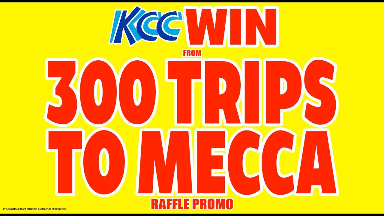 KCC Win from Trip to Mecca Raffle Promo