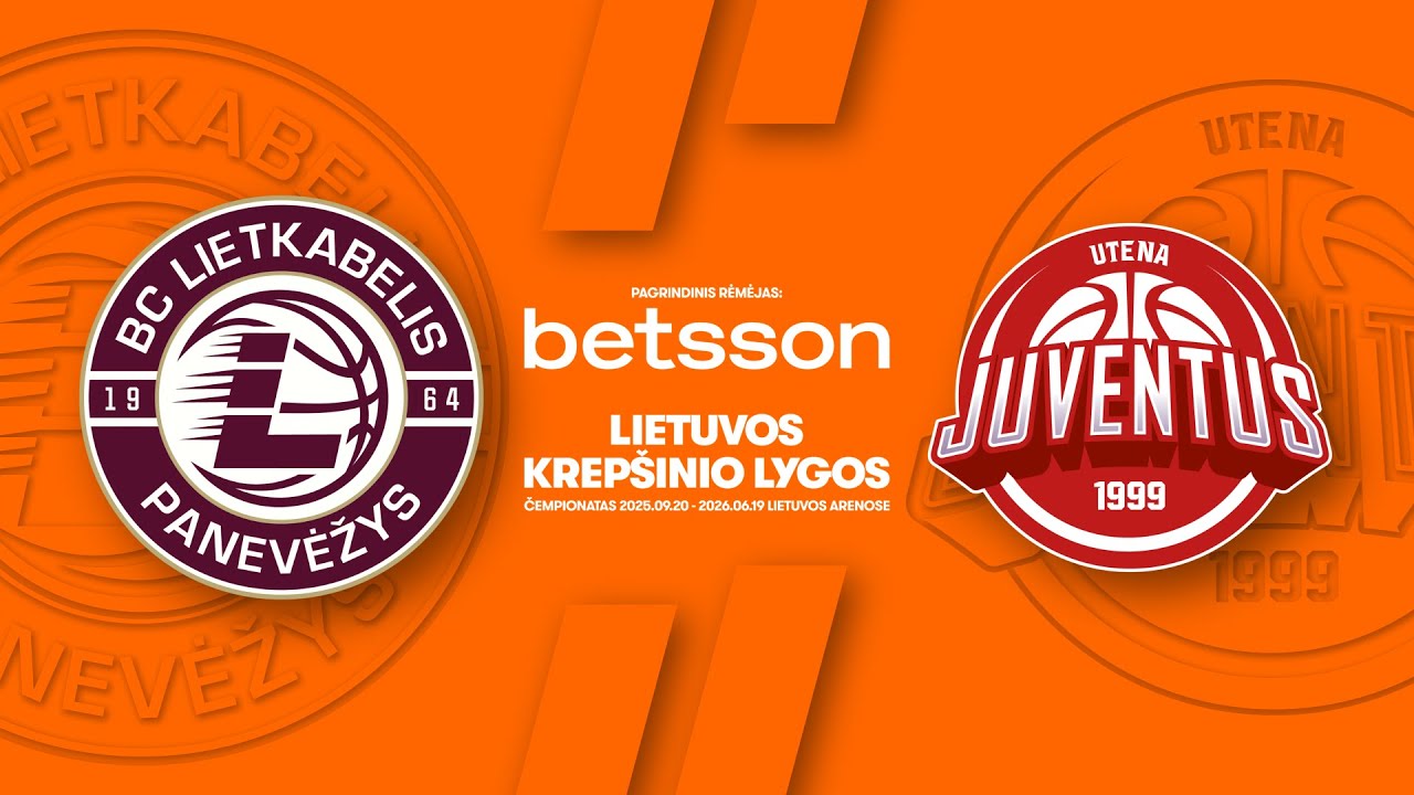 LKL, kurią remia Betsson, rungtynių apžvalga: &bdquo;Lietkabelis&ldquo; - &bdquo;Juventus&ldquo; [2026-01-04]