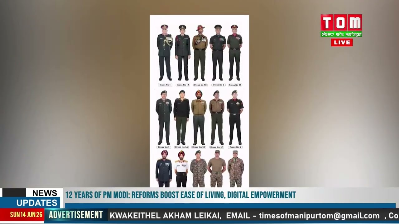 INDIAN ARMY GI UNIFORM RULE HONGLAGANI