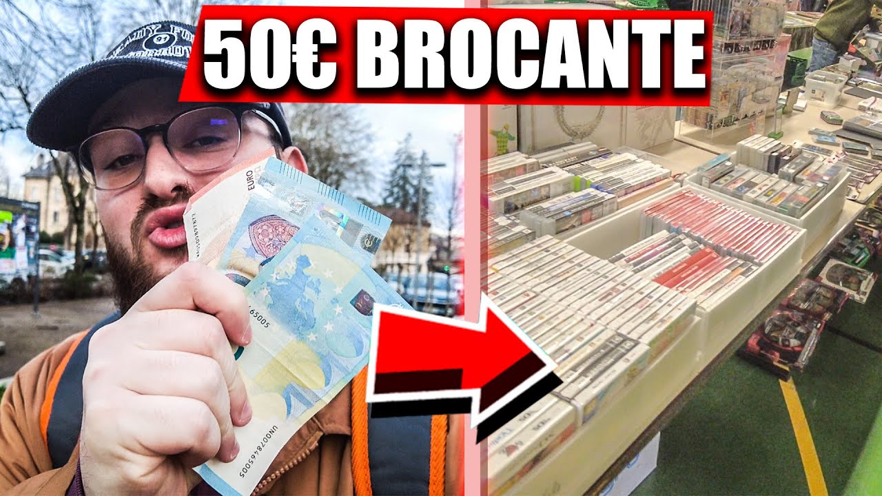 50€ pour TROUVER du POKÉMON en BROCANTE ! (BANGER ou FLOP..)