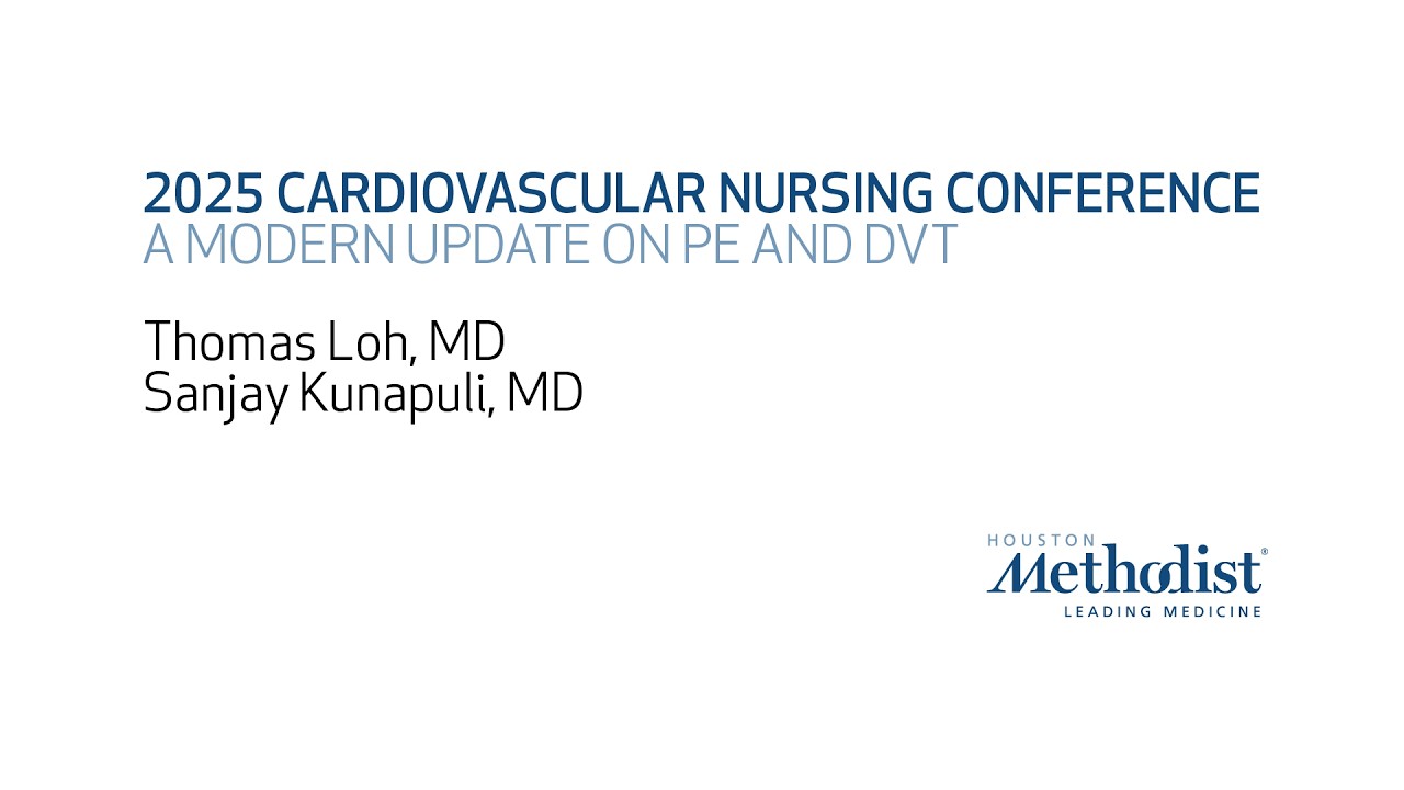 -A Modern Update on PE and DVT- HMH CV Nursing Symposium Session 4