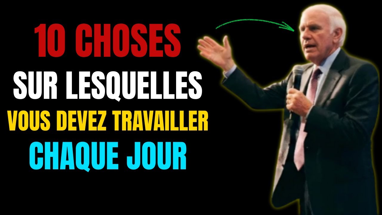 La formule SECRÈTE de JIM ROHN : 10 disciplines quotidiennes qui changent des vies en Amérique | USA
