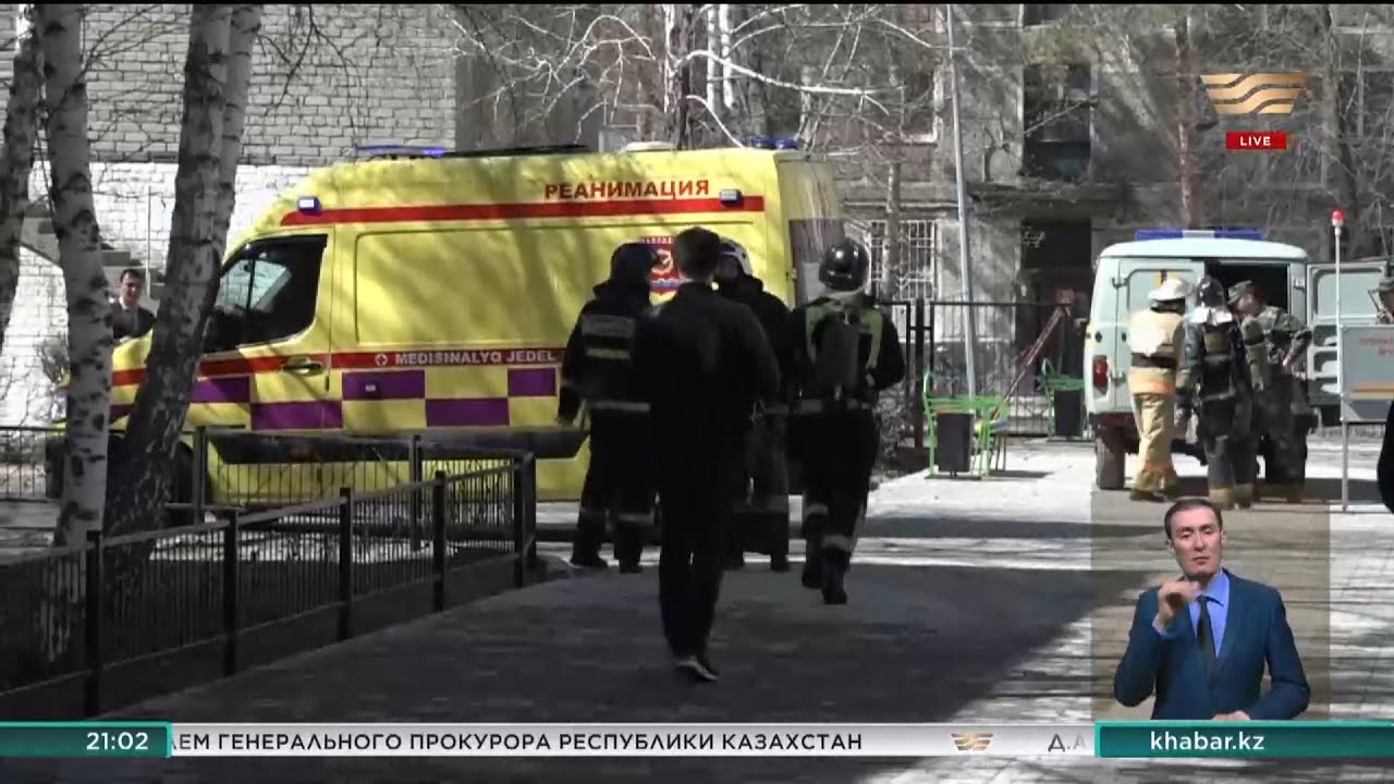 В Павлодаре горела школа
