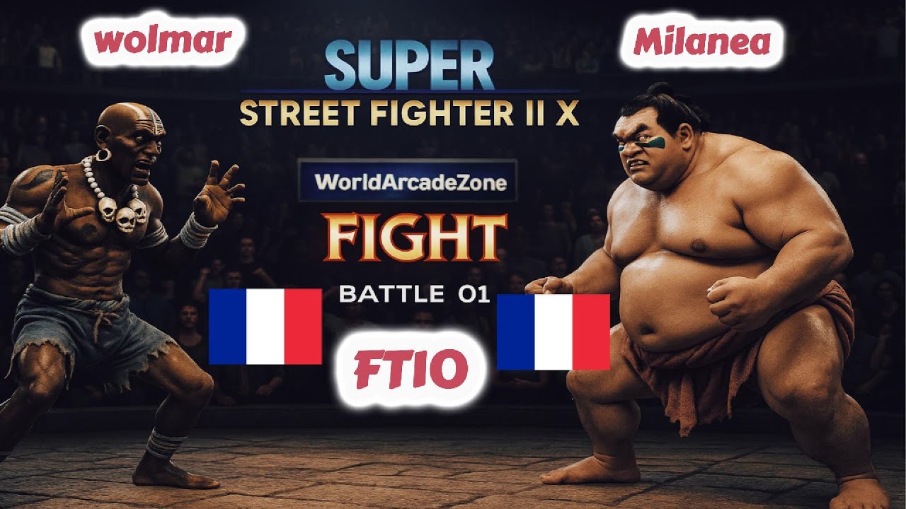 Super Street Fighter II X: Grand Master Challenge -wolmar vs Milanea  FT10  - 21.09.2025