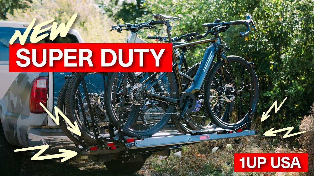 New and Improved | 1UP Super Duty #hitchrack #bikerack #emtb