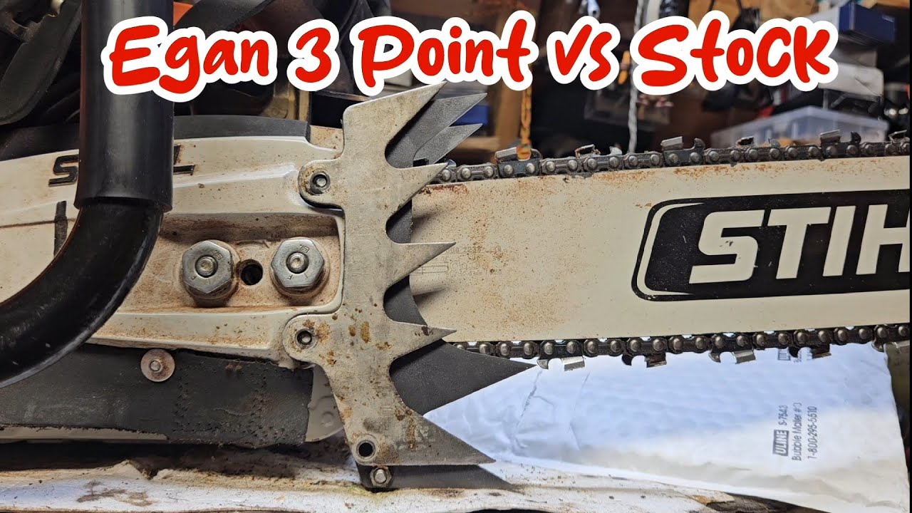 Egan 3 против Stock против WCS 3. Валочные шипы Stihl 500i и 064. #бензопила #дрова #друзья