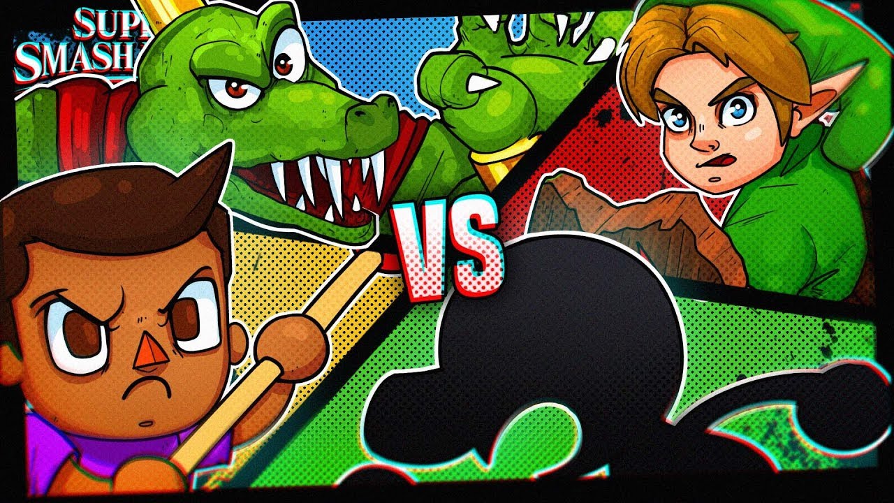 VILLAGER IS SO ANNOYING - Super Smash Brothers Ultimate Vs My Editors!