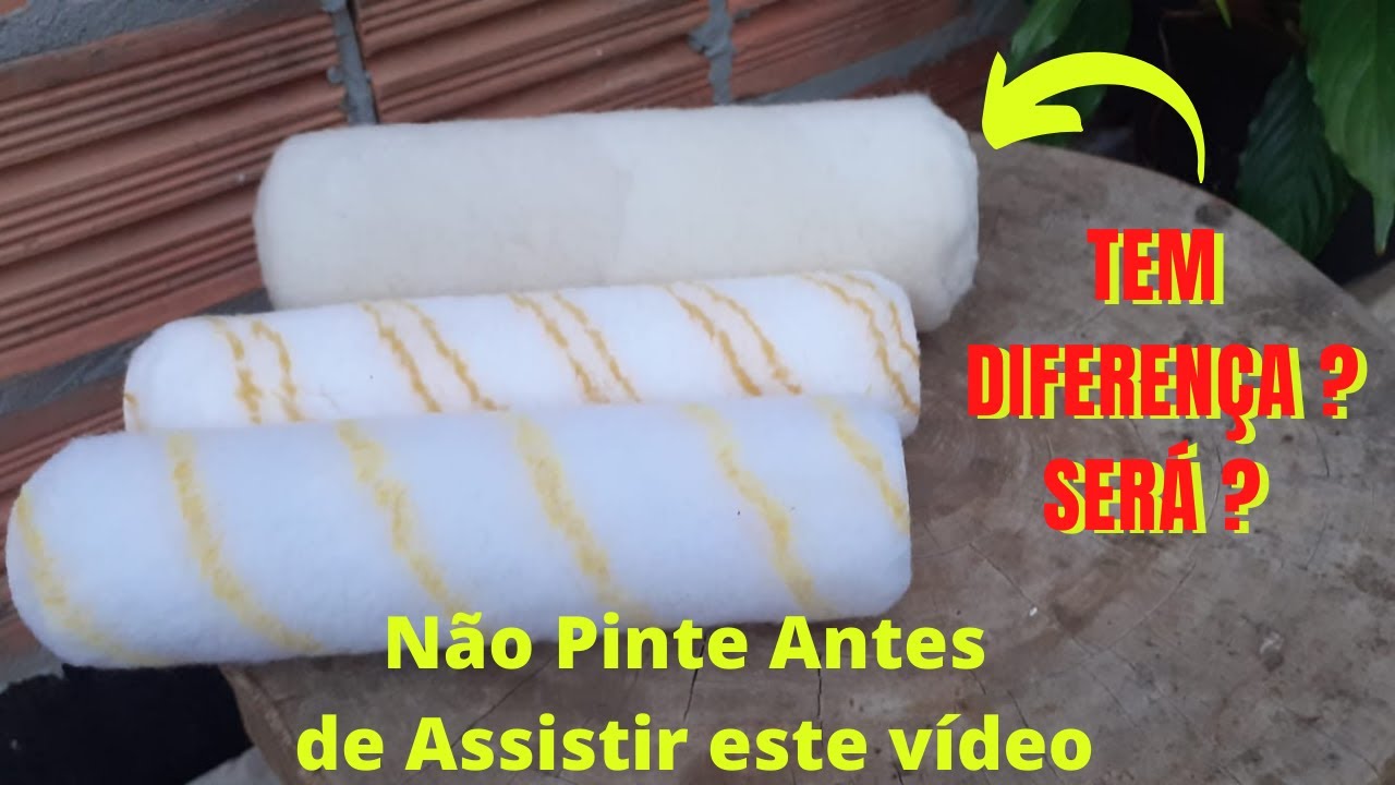 Tipos de Rolos para Pintura