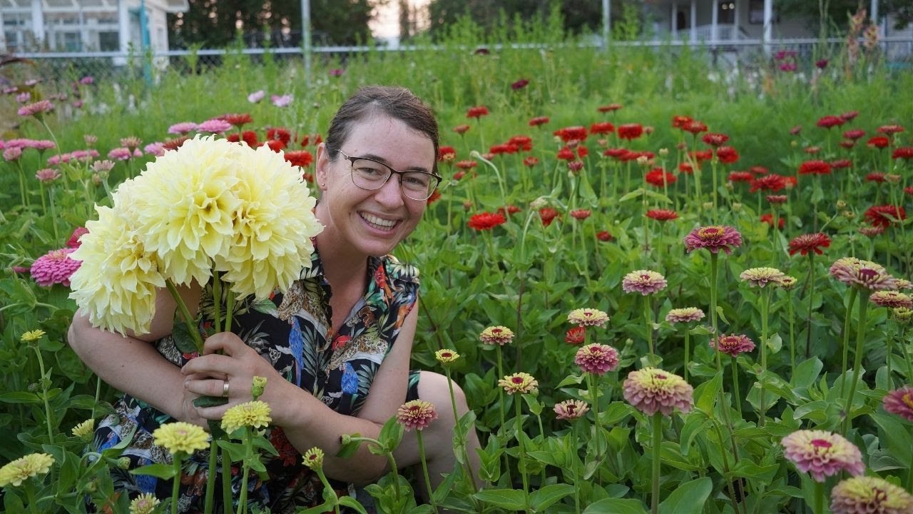 My FLOWER FARM is in FULL BLOOM!!!  7000 SQ FT of Flowers Tour