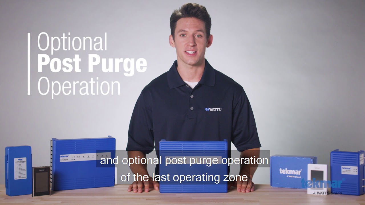 tekmar Switching Relay 304P: Four Zones with Priority