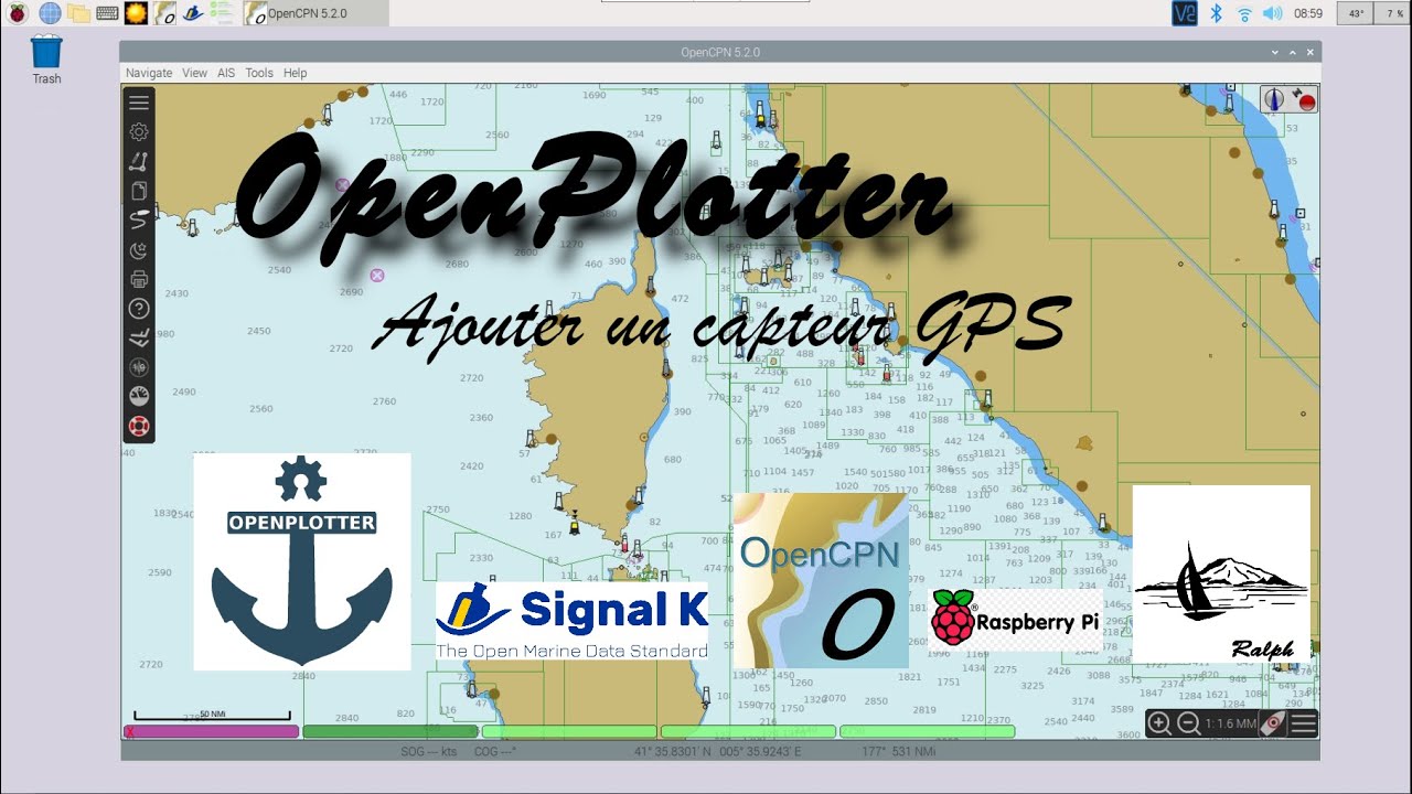 6.   OpenPlotter ajouter un GPS