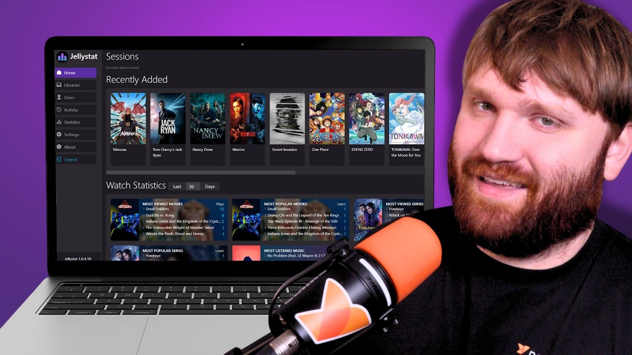 I'm Done With Plex - Setting Up JellyStat for Jellyfin