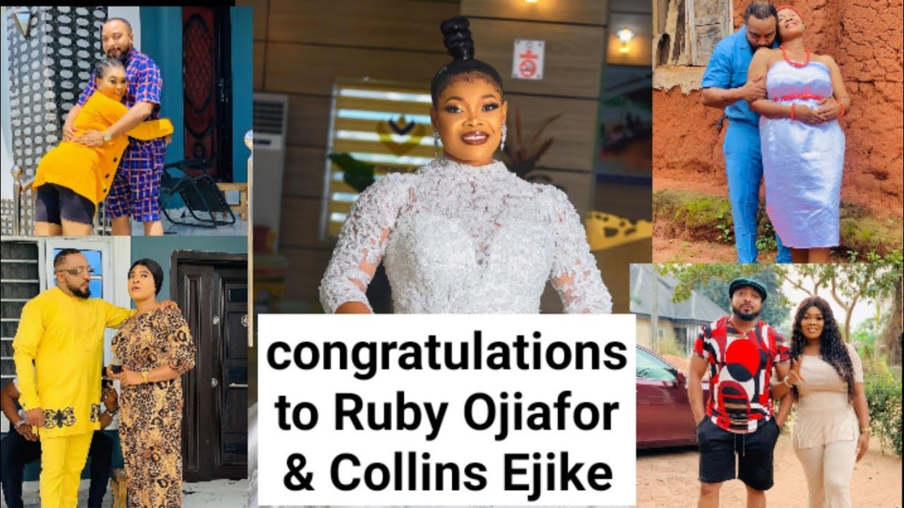 S&egrave;cret Wedding Of Ruby Ojiafor and Collins Ejike. Watch how there love story started. *Must Watch*