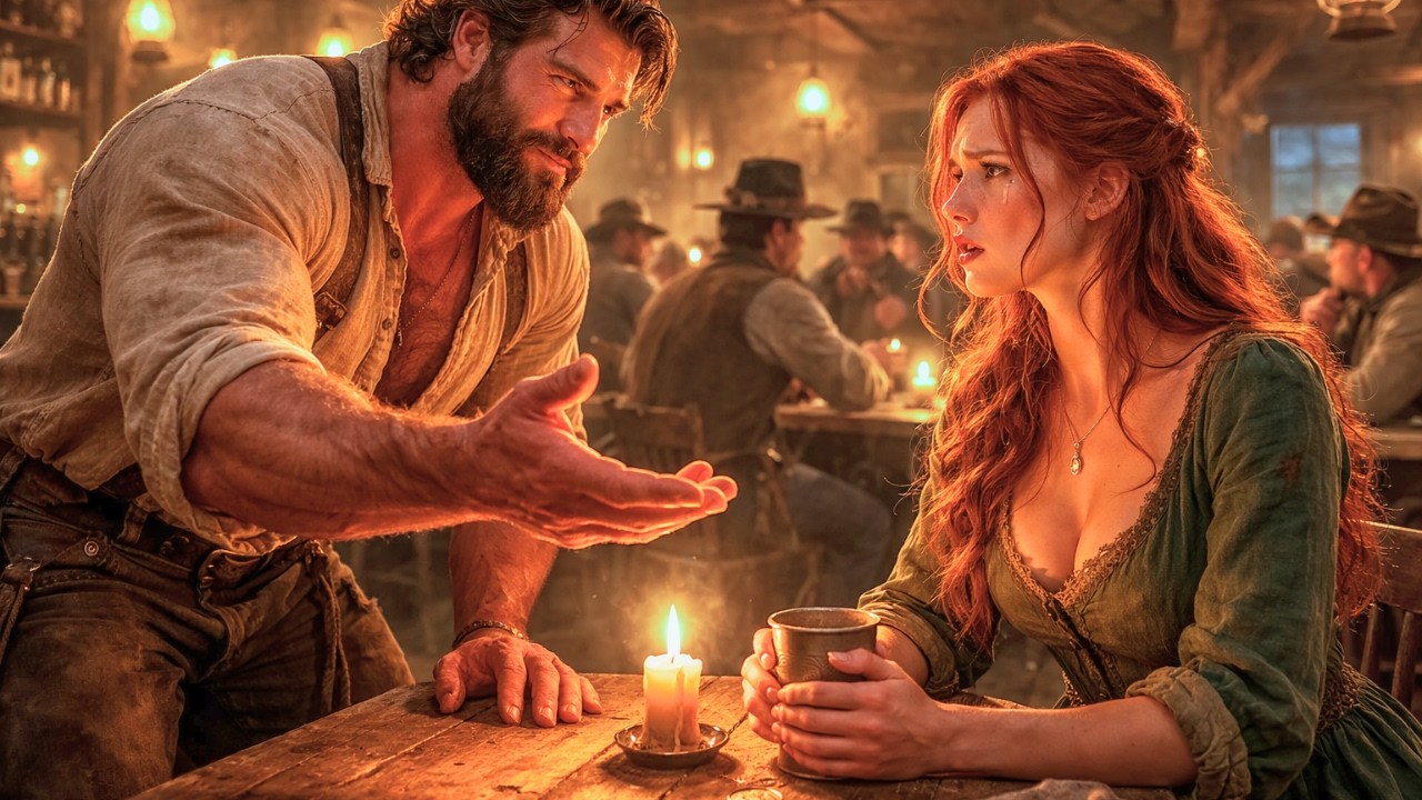 She Ate Alone Every Night Until a Mountain Man Set Down Two Plates and Didn't Ask Permission