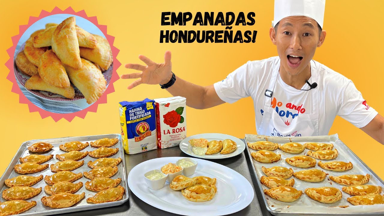 Intenté hacer empanadas hondureñas 🥰🥟🇭🇳