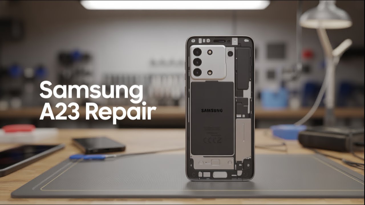 SAMSUNG A23 SE DESLIGOU E NÃO LIGOU MAIS! OUTRA ASSISTÊNCIA TERCERIZOU CONOSCO E RESOLVI O CURTO